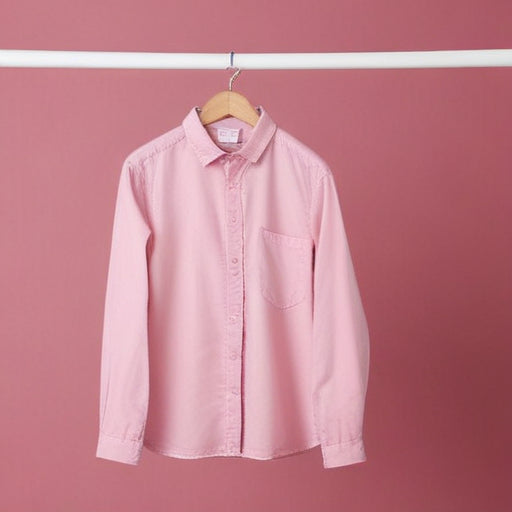 ADD TO WISHLIST - Plain Pink Full Sleeve Shirt