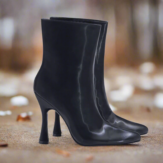 Black Everyday Women's Winter Boots Ankle